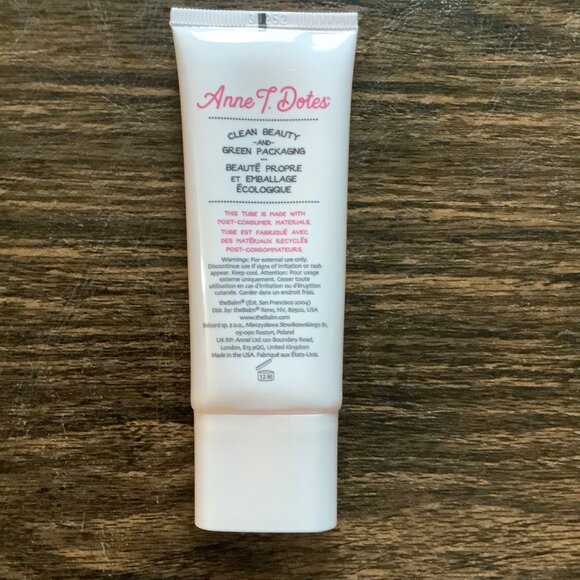 Anne T. Dotes The Balm Face Primer With Green Tea Extract 1 oz Clean Beauty NEW - Picture 2 of 4